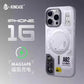 Koncase Phone Case Tpu Metal Button Magsafe Magnetic Case Phone Covers For Iphone 16 Pro Max Iphone 15 Pro Max Customize Gifts