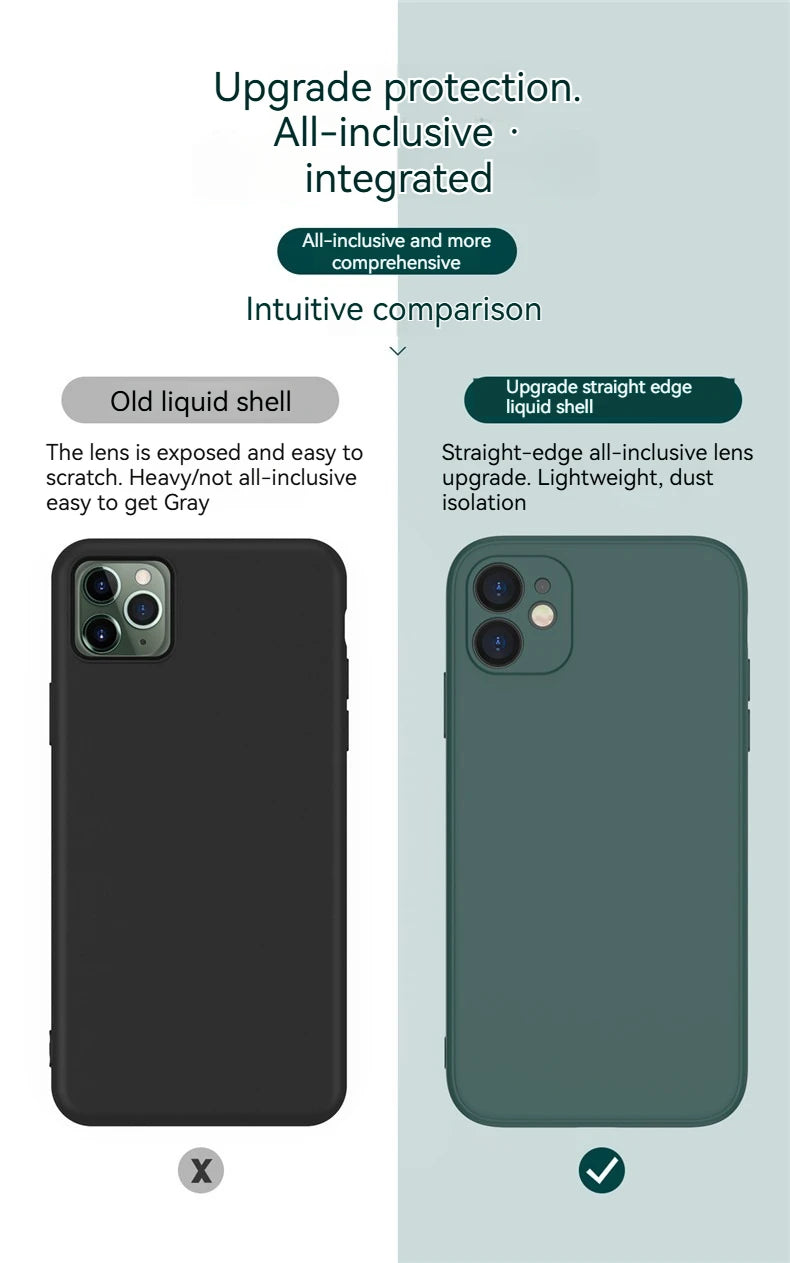 Liquid Silicone Case For iphone 17 Pro Max For iphone 17 17 Pro 17 Pro Max Cover TPU Shockproof Protective Cover iphone 17 Air