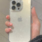 Luxury Bling Glitter Clear Phone Case for iPhone 16 15 14 13 12 11 Pro Max Plus Mini Silicone Soft Transparent Bumper Cover - Caseverse
