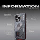 Koncase Phone Case Tpu Metal Button Magsafe Magnetic Case Phone Covers For Iphone 16 Pro Max Iphone 15 Pro Max Customize Gifts