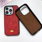 Luxury relief Snakeskin pattern leather Retro Case for iPhone 16 15 14 Phone Cover 13 12 11 Pro MAX Hard Shockproof Back Funda
