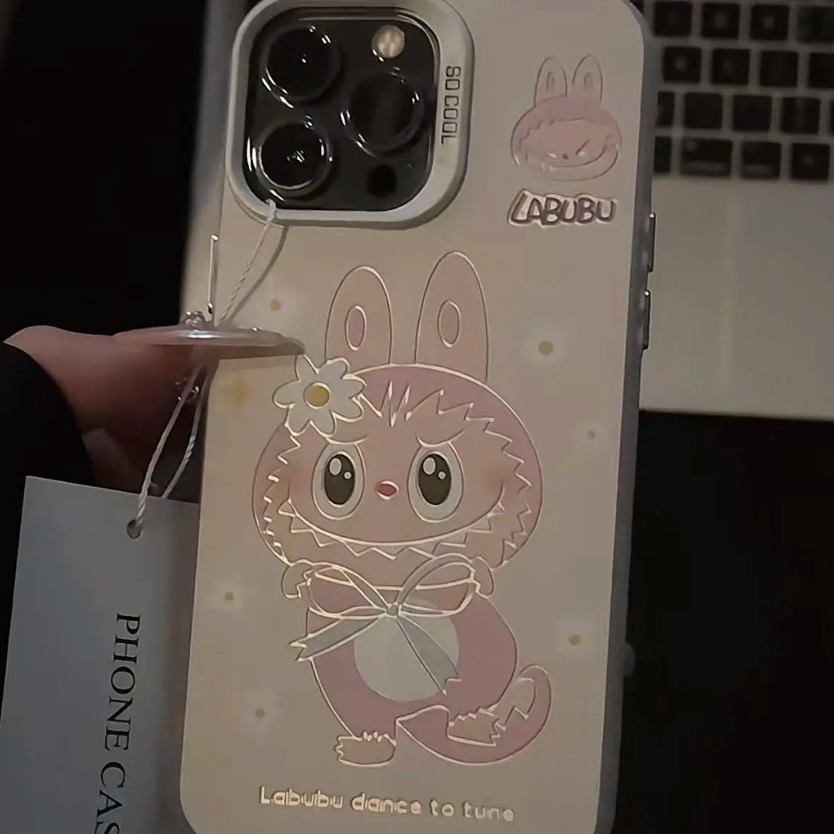 Y2K Lovely Labubu Kawaii Hot Phone Case For iPhone 16 15 14 13 12 11 Pro Max X XR XSMAX 8 7 Plus Candy Shockproof Back Cover - Caseverse