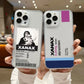 XANAX Chill Pill Phone Case For iPhone 15 14 13 12 11 Mini Pro Max X XR XSMax 6S 6 7 8 Plus SE20 Transparent Cover - Caseverse