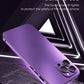 Luxury Aluminum Metal Frame Phone Case For iPhone 16 15 14 13 12 Pro Max Plus Camera Lens Glass Protect Shockproof PC Back Cover