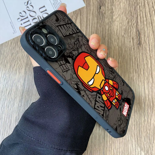 Deadpool Groot Venom Phone Case for Xiaomi Redmi Note 13 12 11 10 10A 10X 9 Prime 9S 8 Pro Plus 4G 5G Matte Clear Hard Cover
