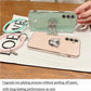 Butterfly Ring Holder Strap Case For Samsung Galaxy A05 A05S A14 A54 A04 A34 A24 M14 4G 5G Stand Cover - Caseverse