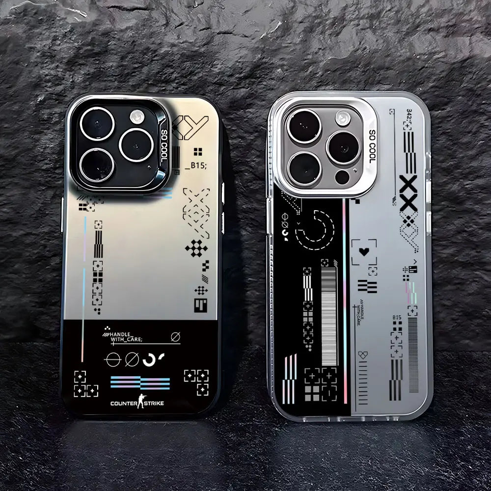 Hot Fashion Game CS Clear GO Phone Case For iPhone 16 15 14 13 12 11 Pro Max X XR XSMAX 8 7 Plus Matte Shockproof Back Cover - Caseverse