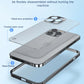 Metal Phone Cases For IPhone 12 13 14 15 16 Pro Max Plus Cover Magnetic Aluminum Frame Phone Shell For Iphone 13 Mini 14 15 Plus