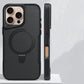 Desert Titanium metal holder carbon fibre magnetic phone case for iPhone 16 15 14 13 12 Pro Max magsafe charging armor hard case - Caseverse