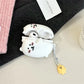 Embracing Bear Case for AirPods 4 Airpod 1 2 3 Pro Pro2 Bluetooth Earbuds Charging Box Protective Earphone Case Cover