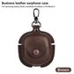 Luxury Leather Case For Samsung Galaxy Buds 2 Pro Buds Live Buds FE Case Bluetooth Wireless Headphones Protective Cover Keychain