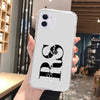 Personalized Custom Name Phone Case For iPhone 13 12 11 14 15 16 pro 16 14 15 Plus Xs MAX XR 12 13 Mini Clear Cover Capa Fundas - Caseverse