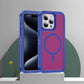 Matte Anti-slip Rugged Armor magnetic phone case for iPhone 15 14 13 12 11 Pro Max magsafe charging shockproof Hybrid hard cover - Caseverse
