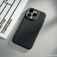 Abstract Carbon Fibre MagSafe Case for iPhone 16 15 Pro Max 14 Cover Wireless Charging Alloy Lens Camera Bumper Hard Armor Shell