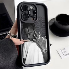 Luxury Travis Scott Cactus Jack Phone Case for IPhone 16 15 14 13 12 11 Pro Max Mini XR XS X 7 8 Plus Soft TPU Back Cover