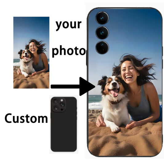 Custom Photo Case For Xiaomi Redmi Note 11 11S 13 12 10 12S 10S 13C 12C Note13 Note12 S Pro Plus 5G Silicone Glass Leather Cover