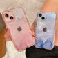 Super Shockproof Gradient Marble Bumper Phone Case For iPhone 14 11 12 13 15 Pro XS Max X XR Clear Soft Silicone Back Cover Case - Caseverse