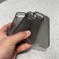 Ultra Thin Matte Hard PC Translucent Clear Phone Case For iPhone 16 Pro 15 14 Plus 13 12 Pro Max Shockproof Slim Skin Back Cover - Caseverse