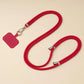 Crossbody Lanyard Necklace Strap Universal Mobile Phone Adjustment Long Hanging Rope With Clip Anti-Lost Lanyard