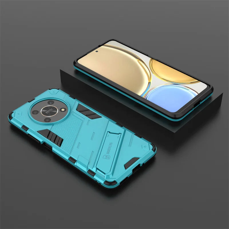 For Honor Magic 4 Lite Case Magnetic Holder Shockproof Armor Phone Cases for Honer Magic4 Lite 5G 4Lite Light 5G Rugged Cover - Caseverse