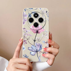 For Redmi 14C Phone Case Cartoon Astronaut Full Coverage Anti Drop Funda For Xiaomi Redmi 14 C Soft Liquid Silicone Bumper Capa