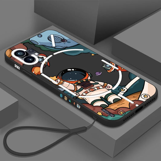 Liquid Silicone Case for Nothing Phone 1 Protective Case Phone 1  Full Wrap Drop-proof Soft Case