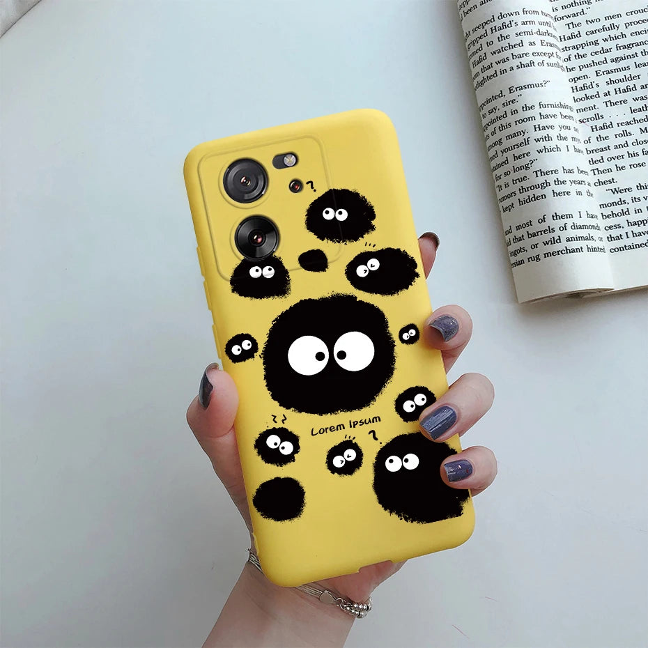 For Xiaomi 13T Pro Case Fashion Marble Astronaut Silicone Phone Cases For Xiaomi Mi 13T Mi13T 13 T Pro 5G Protection Back Cover