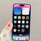 Luxury Flowers Glitter Laser Phone Case For iPhone 16 Pro Max 15 14 Plus 13 12 11 Diamond Soft Shockproof Lens protection Cover - Caseverse
