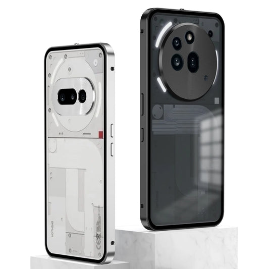 Metal Aluminium Alloy Frame Hard PC Backboard Shockproof Phone Cover for Nothing Phone 3A Pro Case