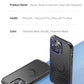 ROCK Kevlar Magnetic Case for iPhone 15 Pro Max Metal Lens Military Grade Shockproof Cover for iPhone 15 Compatible with MagSafe - Caseverse