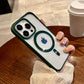 For Magsafe Magnetic Wireless Charging Phone Case For Samsung Galaxy S24 Ultra S23 S22 S24 FE S23 Plus Cases Acrylic Matte Cover - Caseverse
