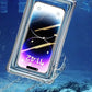 Transparent Waterproof Phone Case Touch Screen Under 7.0 inches Mobile Phone Cover with Lanyard Phone Sealed Bag Swimming&Diving - Caseverse