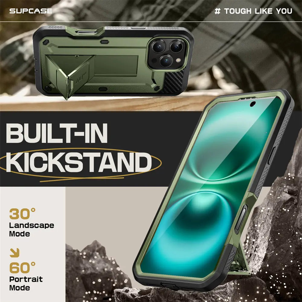 SUPCASE For iPhone 16 Pro Max Case 6.9" (2024) UB Pro Full-Body Heavy Duty Rugged Phone Case with Built-in Screen Protector - Caseverse