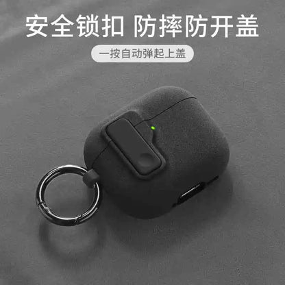 2024 New Hard Protector for AirPods 4 with Magnetic Lid Lock Hybrid Case Luxury Protection Cover for Apple AirPods 4(USB C)