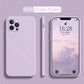 Luxury Liquid Silicone Shockproof Case for iPhone 14 15 Plus X XS XR Max Mini Back Soft Cover - Caseverse