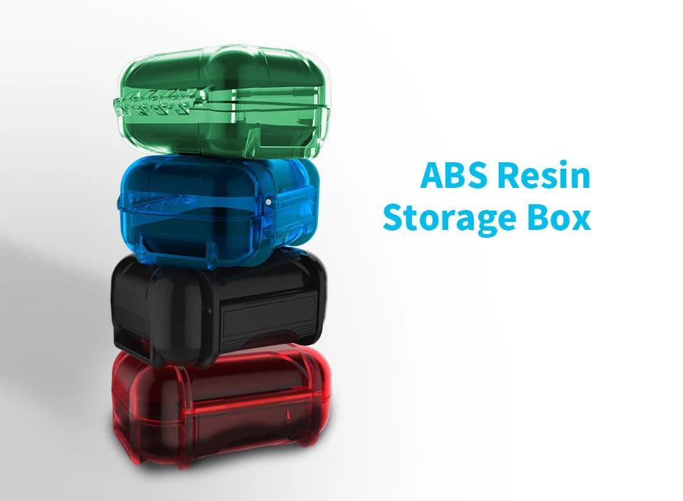 KZ Earphone Case ABS Resin Waterproof Protective Portable Storage Case Bag Box Earbud for KZ ZSN ZS6 ASX ZSX ZAX AS16 EDX