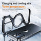 Shockproof Phone Case Z Shape Metal Frame for iPhone 16 Pro 15 14 13 Pro Max Plus Full Aluminium Alloy Magnetic Bracket Cases