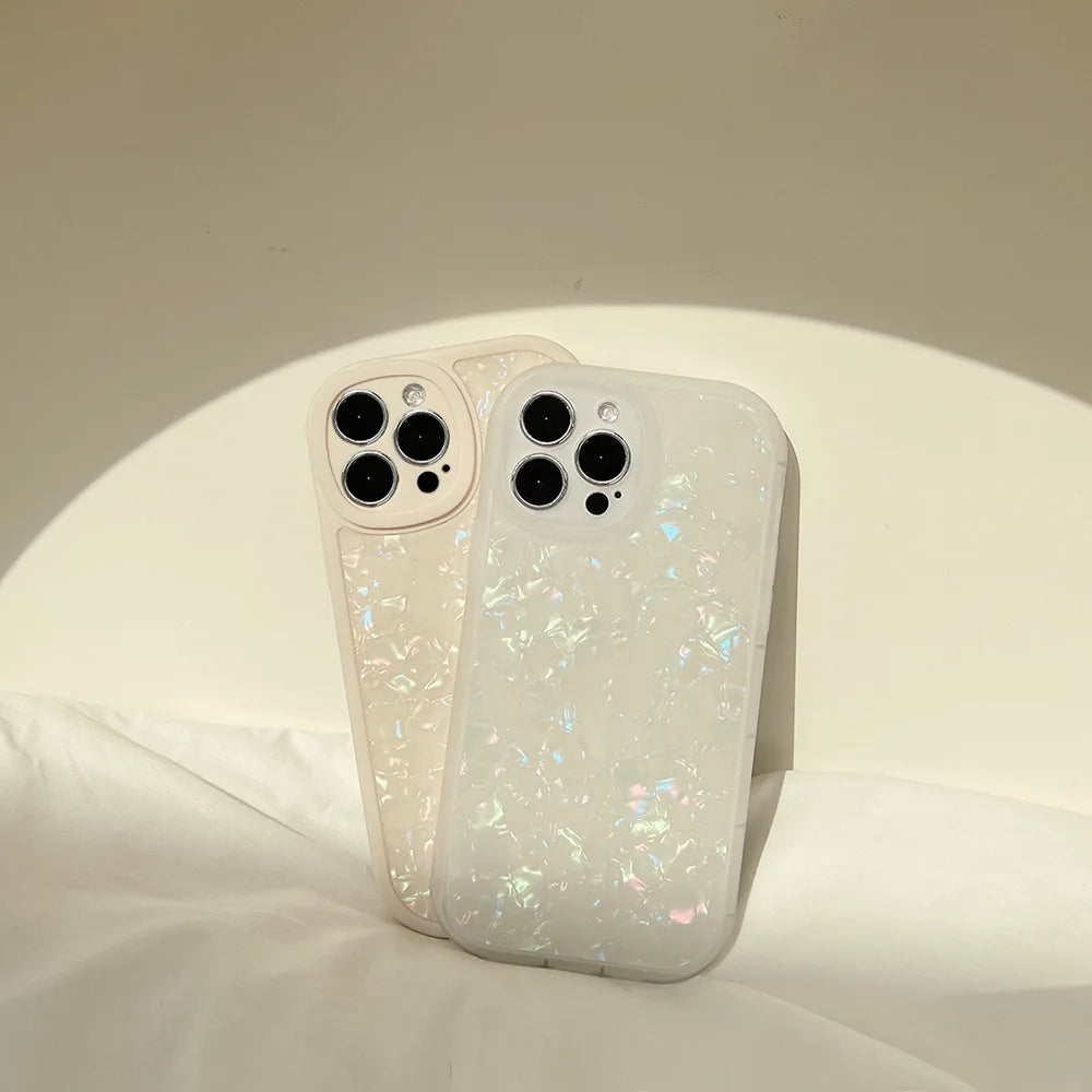 Luxury Glitter Dream Shell Marble Pattern Phone Case For Iphone 15 14 13 12 11 Pro Max For iphone xs max  Case - Caseverse