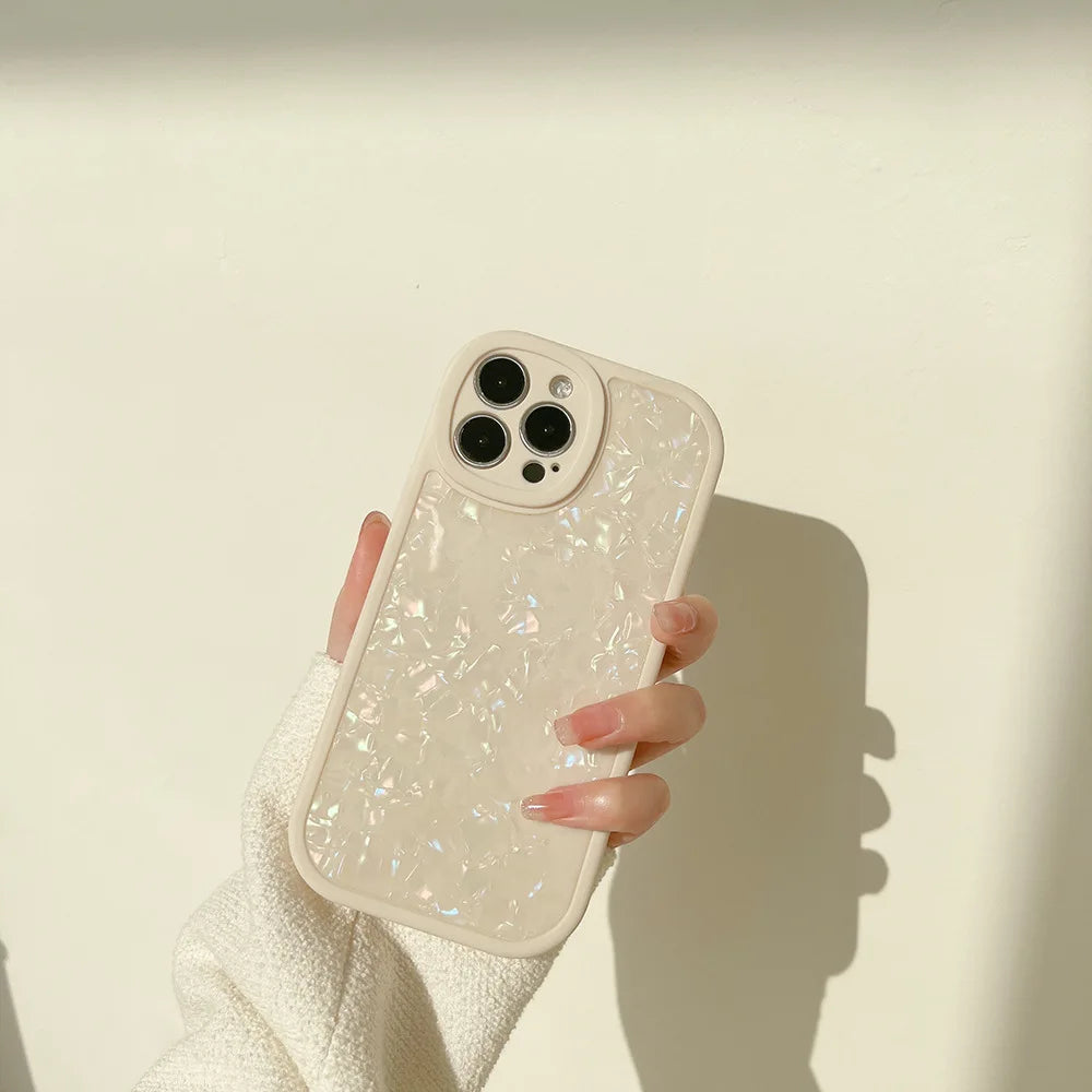 Luxury Glitter Dream Shell Marble Pattern Phone Case For Iphone 15 14 13 12 11 Pro Max For iphone xs max  Case - Caseverse