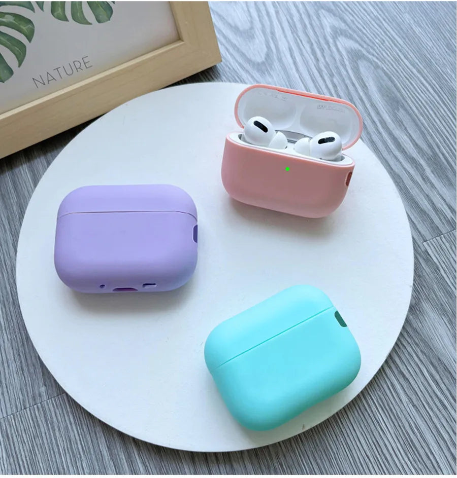 For AirPods Pro 2 2022 Earphone Case with Lanyard Anti-lost Cover [Front LED Visible]  for AirPods Pro 2 Silicone Case