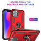 Armor Shockproof Case for iPhone 16 15 14 Plus 13 12 11 Pro Max Magentic Ring Finger Holder Military Grade Case for iPhone Cover - Caseverse