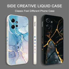 Fashion Colorful Marble Phone Case for Xiaomi Redmi 13C 12C 10C 4G Note 13 12 11 Pro Plus 5G 12S 11S 10S 9S 9 10 Pro Soft Cover