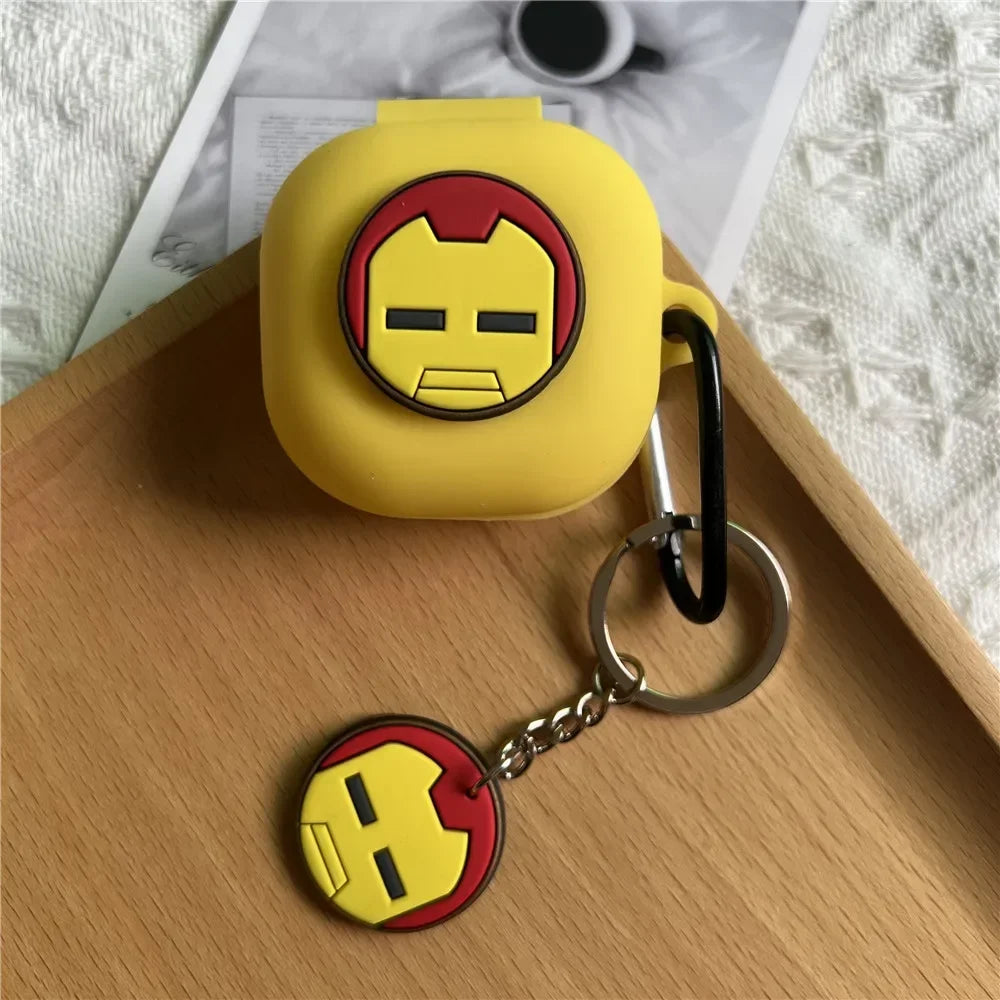 Cartoon Silicone Bluetooth Earphone Protective Case Suitable for SHOKZ OpenFit 2 T920 Scratch Resistant Earphone Case