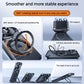 For iPhone 15 Pro Max Case Aluminum Alloy Metal Magnetic Magsafe 360° Rotate Stand Rimless car Phone holder matte leather Cover