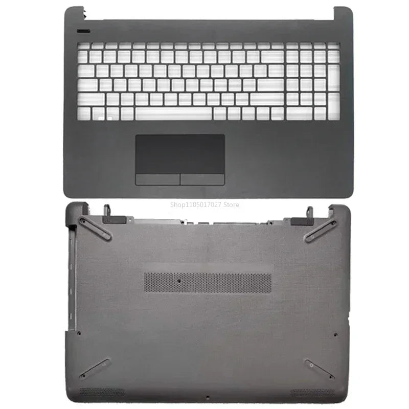 NEW Laptop Case for HP 15-BS 15-BW 15-RA 15-RB 250 255 G6 TPN-C129 LCD Back Cover/Front Bezel/Palmrest/Bottom Case/Hinges Gray