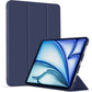 Tablet Case For iPad Air 11 2024 6th Gen Tri-fold Cover For iPad A2902 A2899 A2900 Filp Stand Tablet Cases Silicone Back Shell