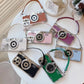 Creative Luxury 3D Retro Camera Phone Case for Iphone 15 14 13 12 11 Pro Max 14plus Cute Soft Tpu Phone Case Lanyard Back Cover - Caseverse