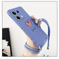 Note13 Big Red Heart Lanyard Silicone Phone Case For Xiaomi Redmi Note 13 13Pro Shatterproof Redmi Note 13ProPlus Back Cover - Caseverse