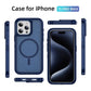 Matte Anti-slip Rugged Armor magnetic phone case for iPhone 15 14 13 12 11 Pro Max magsafe charging shockproof Hybrid hard cover - Caseverse