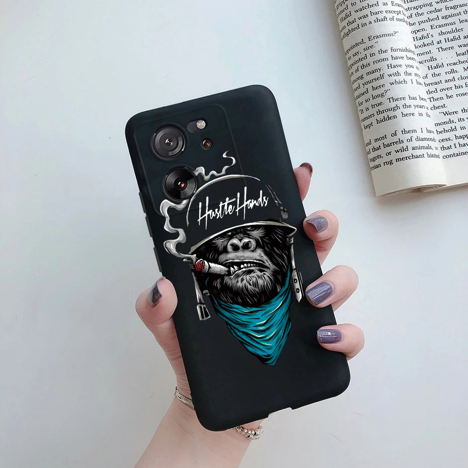 For Xiaomi 13T Pro Case Fashion Marble Astronaut Silicone Phone Cases For Xiaomi Mi 13T Mi13T 13 T Pro 5G Protection Back Cover - Caseverse